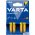 Batteri till VVS Varta Longlife Power Alkaline LR03 AAA 4/ Blister 50 paket 04903121414