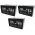 36V 12Ah Batteri till El-skoter och El-ATV (3 batterier  12V)
