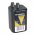 Batteri till Skyltfordon/ mobila trafikljus Varta Longlife 4R25X 6V Zinc-Chlorid 431101111 (Fjed)