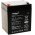powery Gel-batteri 12V 6Ah till UPS Apc Smart-UPS RT 2200 - Marine