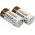 EagLttac CR123 A Li-Ion batteri 16340 (CR123A, RCR123) 750mAh 3,7V (2 Stck)