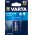 2 batterin Varta typ 6LF22, PP3, 6LR61, 9V-Blockbatterir 2x 1/ Blister