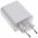 2 Port USB Quick Charger USB PD QC Adapter 45 W White 61756