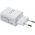 powery Multi-LadeAdapter med 2 USB-Buchsen 2,4A Hvid