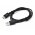 Goobay USB-C Lade- och Synchronisattionskabel till Maskine mir USB-C anslutning, 1m, svart