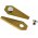 9x ersttningskniv Titan Blades / Schneid-Klingen (1 mm) fr Bosch Indego Morava Gold