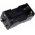 Batterihllare fr 4x Mignon/AA-batterier med clipsanslutning