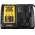 Dewalt batteri-Snabb-laddare/ batteri-laddare10,8-18V DCB115 till alla XR-slide-batterier
