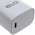 USB-C typ-C 5V 3.0A Vit Laddningsadapter fr Enheter Med USB-C-laddningsport