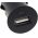 powery Mini-Bil-LadeAdapter med USB-anslutning 1A