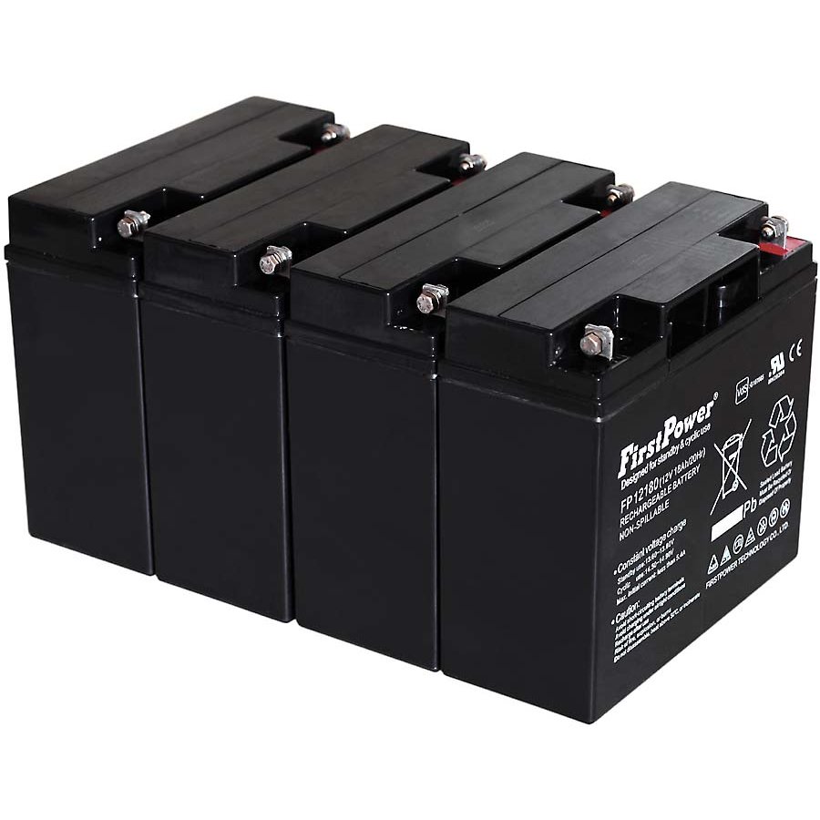 APC Batterie gel-plomb Powery pour USV APC RBC11 12V 18Ah/216Wh Lead-Acid 