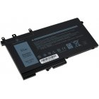standardbatteri passar till Laptop Dell Precision 3520, Latitude 5480, 5490, typ GJKNX o.s.v..