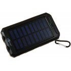 Goobay Outdoor powerbank solcellsladdare, inkl. ficklampsfunktion 8000mAh