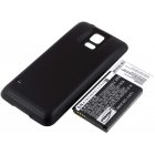 batteri till Samsung Galaxy S5/ typ GT-I9600 Braun 5600mAh