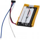 Batteri lmpligt fr GPS-cykeldator Garmin Edge 130, Edge 130 Plus, typ 361-00086-02