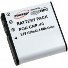 Batteri till Casio Typ NP-40DCA