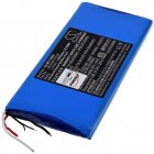 Batteri fr diagnostisk / mtanordning MICSIG till1000, till1104+, typ SEC5076170-2S