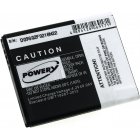 PowerBatteri till Smartphone Samsung Galaxy 551 / Wave 533 / GT-i5510 / Typ EB494353VU