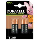 Duracell Duralock Recharge Ultra AAA Micro HR3 HR03 batteri 900mAh 4/ Blister