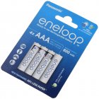 Panasonic eneloop Microbatteri AAA HR03 HR-4UTG 800mAh NiMH 4/ Pack Panasonic eneloop Microbatteri AAA HR03 HR-4UTG 800mAh NiMH 4/ Pack