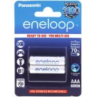 Panasonic eneloop batteri AAA 2/-Blister (BK-4MCCE/2BE)