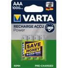 Varta power batteri Ready2Use Micro AAA HR03 LR03 4/ Blister 1000mAh