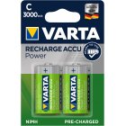 Varta Batteri Ready to Use 56714 Baby C LR14 HR14 3000mAh NiMH 2er Blister