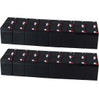 Powery Blei-Gel-Batteri till USV APC Smart-UPS RT 10000 RM