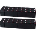 Powery Blei-Gel-Batteri till USV APC Smart-UPS RT 8000