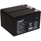 Powery Bly-Gel-Batteri till USV APC Smart-UPS 750 9Ah 12V