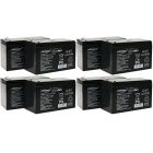 Powery Blei-Gel-Batteri till USV APC RBC105