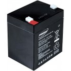 Powery Blei-Gel-Batteri till APC RBC46