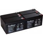 FirstPower Bly-Gel-Batteri till USV APC RBC23 7Ah 12V FirstPower Bly-Gel-Batteri till USV APC RBC23 7Ah 12V