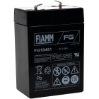 FIAMM Erstningsbatteri till Rullstolar Hissar Electric Scooter Elfordon 6V 4 5Ah