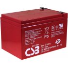 CSB blybatteri EVH12150/X3 12V 15Ah Cyklisk