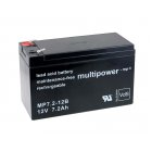 powery blybatteri (multipower) MP7,2-12B VdS