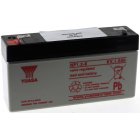 YUASA blybatteri NP1.2-6