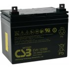 CSB blybatteri EVH12390 12V 39Ah Cyklisk