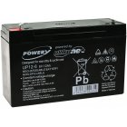 powery Bly-Gel batteri 6V 12Ah powery Bly-Gel batteri 6V 12Ah