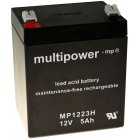 powery blybatteri (multipower) MP1223H High Ratte-typ powery blybatteri (multipower) MP1223H High Ratte-typ