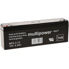 powery blybatteri (multipower) MP2,3-12 ersätter MP2,2-12 Vds powery blybatteri (multipower) MP2,3-12 ersätter MP2,2-12 Vds