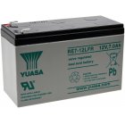 YUASA Bly-batteri RE7-12LFR 7Ah 12V