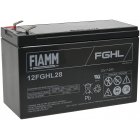 FIAMM blybatteri 12FGHL28 12V 7,2Ah
