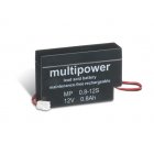 powery blybatteri (multipower) MP0,8-12S