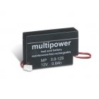powery blybatteri (multipower) MP0,8-12S powery blybatteri (multipower) MP0,8-12S