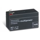 powery blybatteri (multipower) MP1,2-12 Vds powery blybatteri (multipower) MP1,2-12 Vds