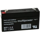 powery blybatteri (multipower) MP1,2-6 powery blybatteri (multipower) MP1,2-6