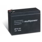 powery blybatteri (multipower) MP10-12C Cyklisk powery blybatteri (multipower) MP10-12C Cyklisk