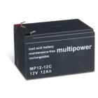 powery blybatteri (multipower) MP12-12C Cyklisk