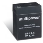 powery blybatteri (multipower) MP13-6 powery blybatteri (multipower) MP13-6